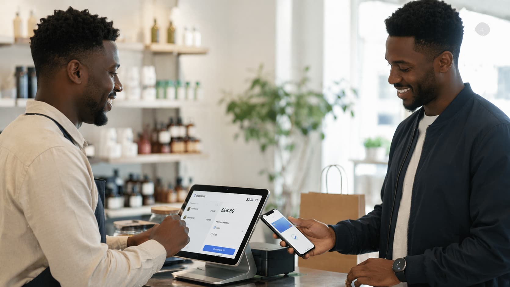 POS sales screen